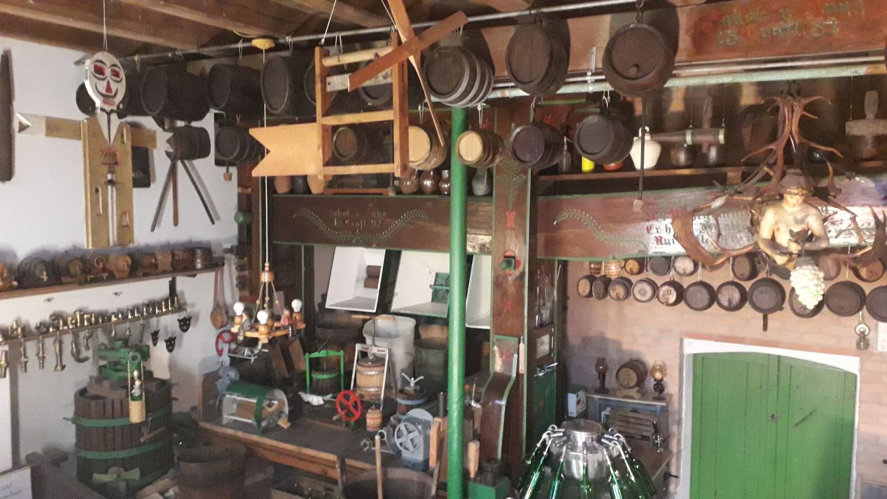 Blick in das Presshaus